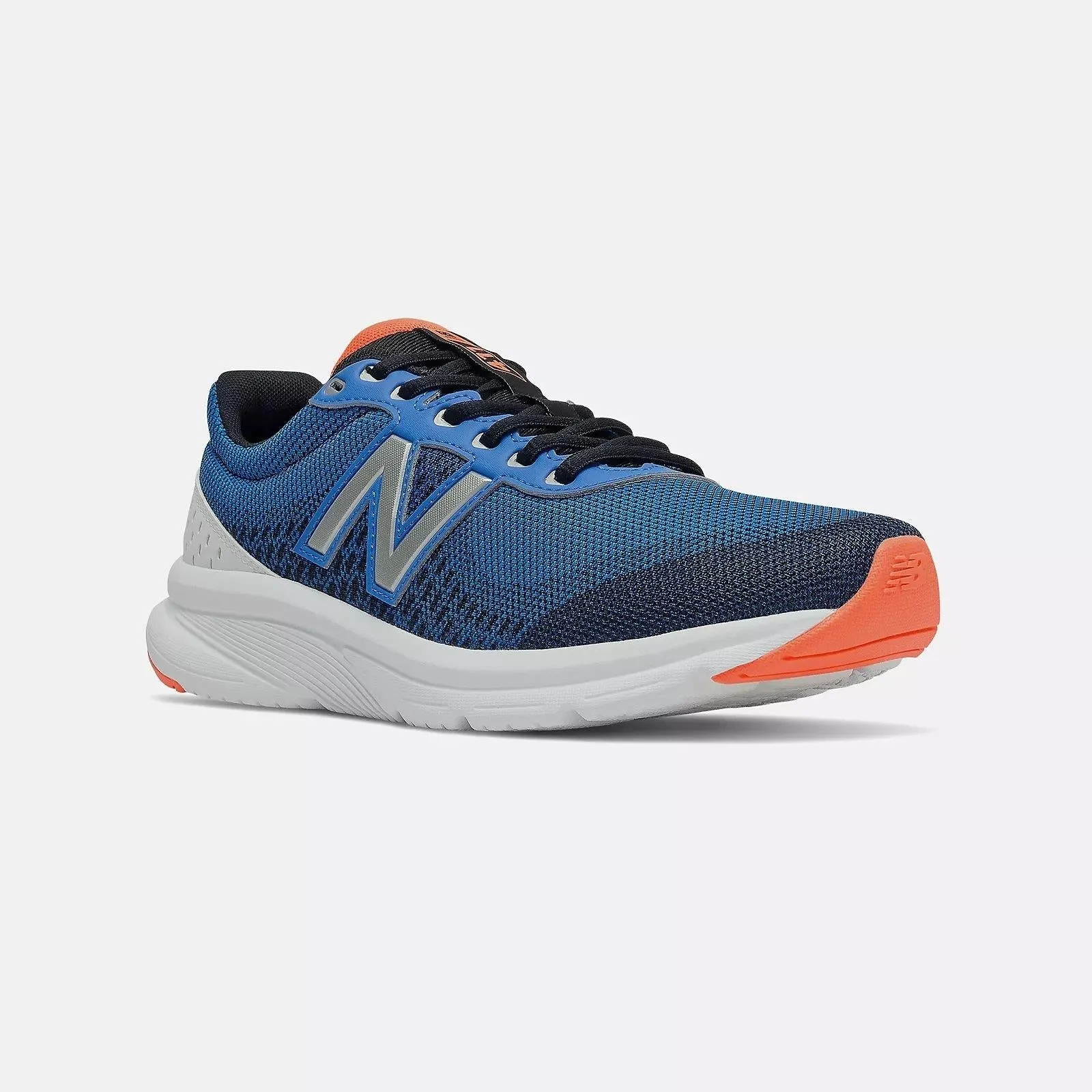 Mens Wide Fit New Balance M411 Sneakers - Blue/Black