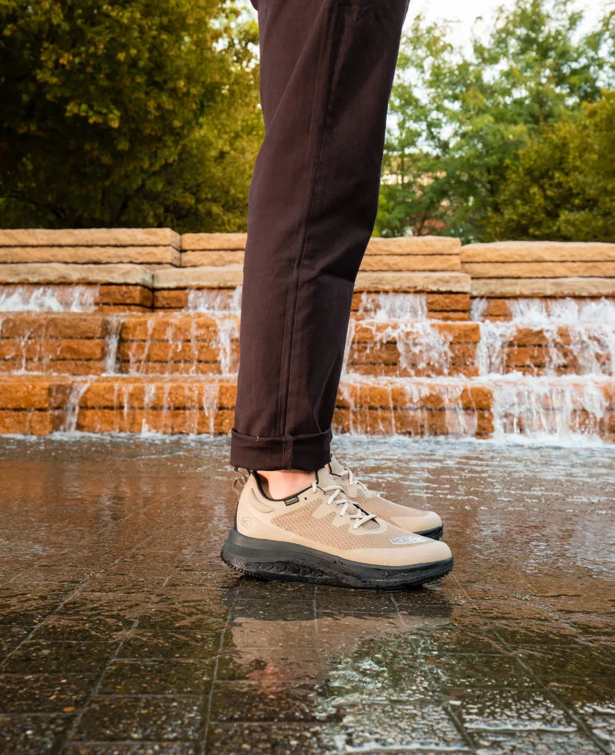 Men's WK400 Waterproof Walking Shoe  |  Black/Black