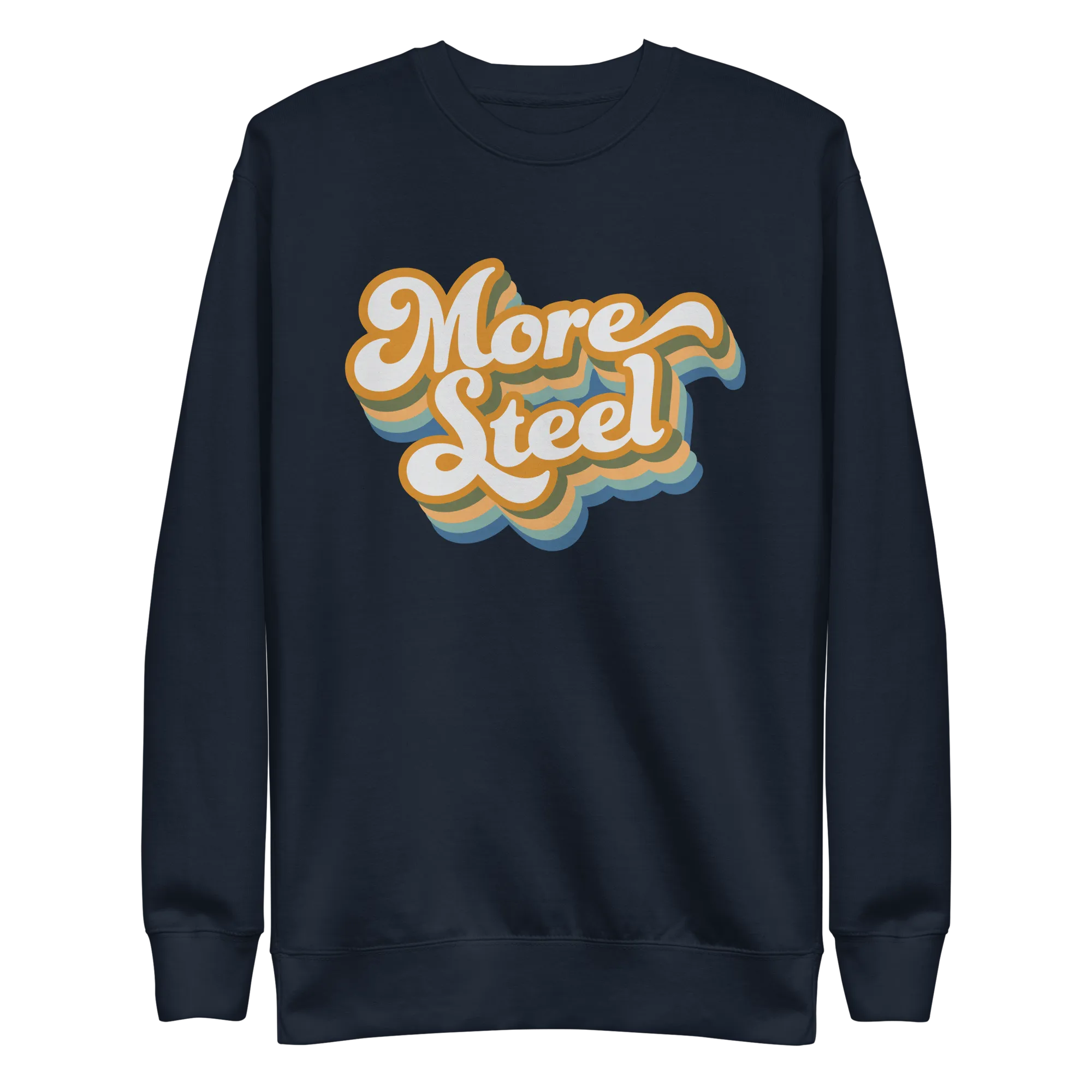 More Steel Crewneck Sweatshirt