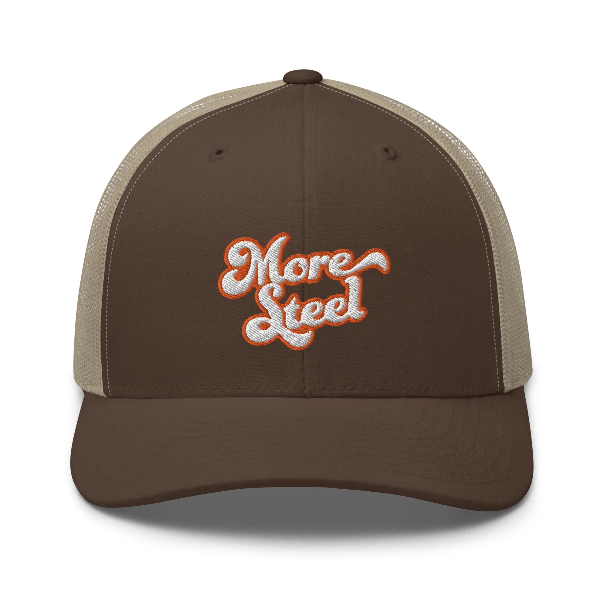 More Steel Trucker Hat