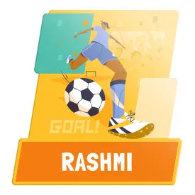 Name Boards - Football Goals, Girl