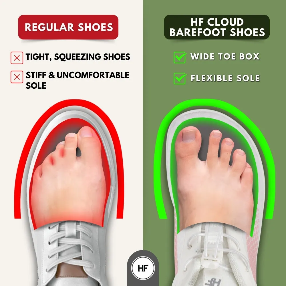 NEW ARRIVAL - HF Series x Cloud – Ergonomic & Supportive Unisex Barefoot Shoes