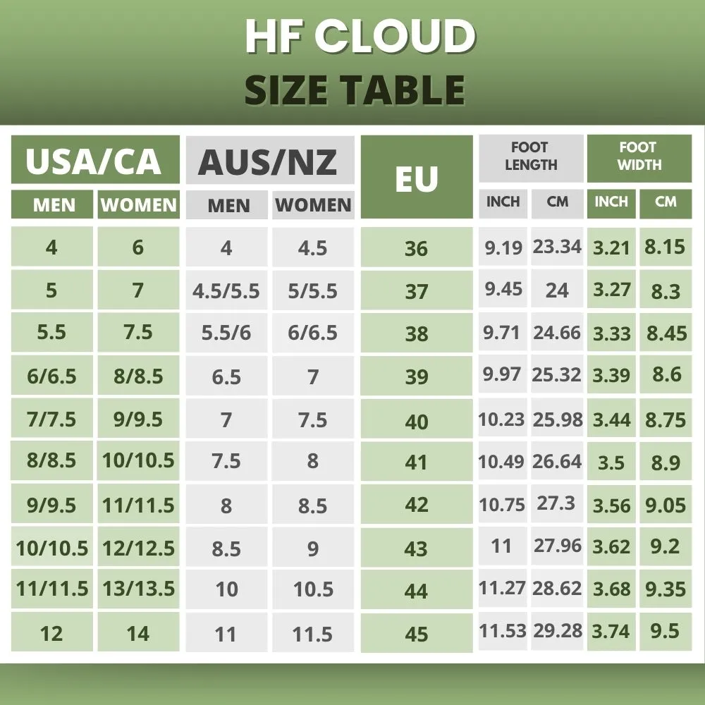 NEW ARRIVAL - HF Series x Cloud – Ergonomic & Supportive Unisex Barefoot Shoes