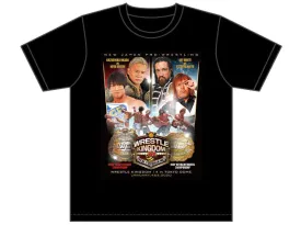 NJPW DOUBLE GOLD DASH T-SHIRT