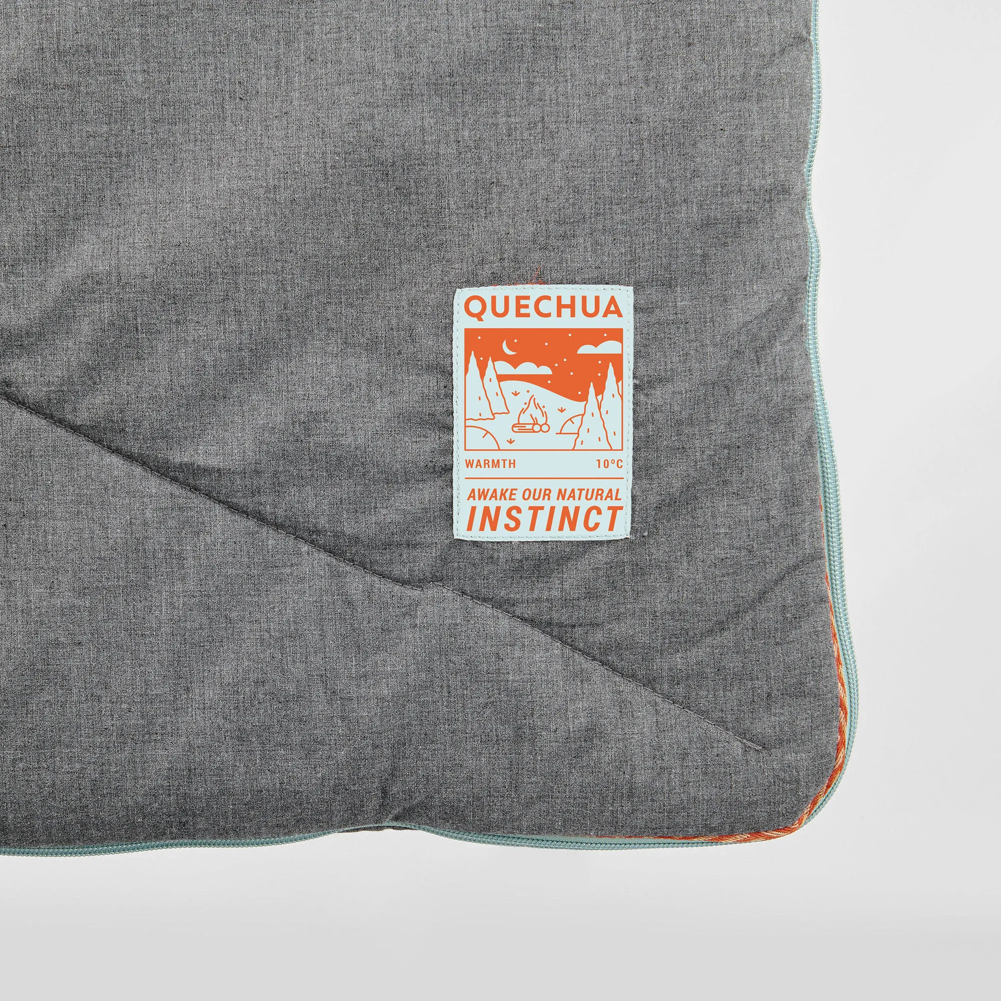 Quechua COTTON US CAMPING SLEEPING BAG - ARPENAZ 20° COTTON