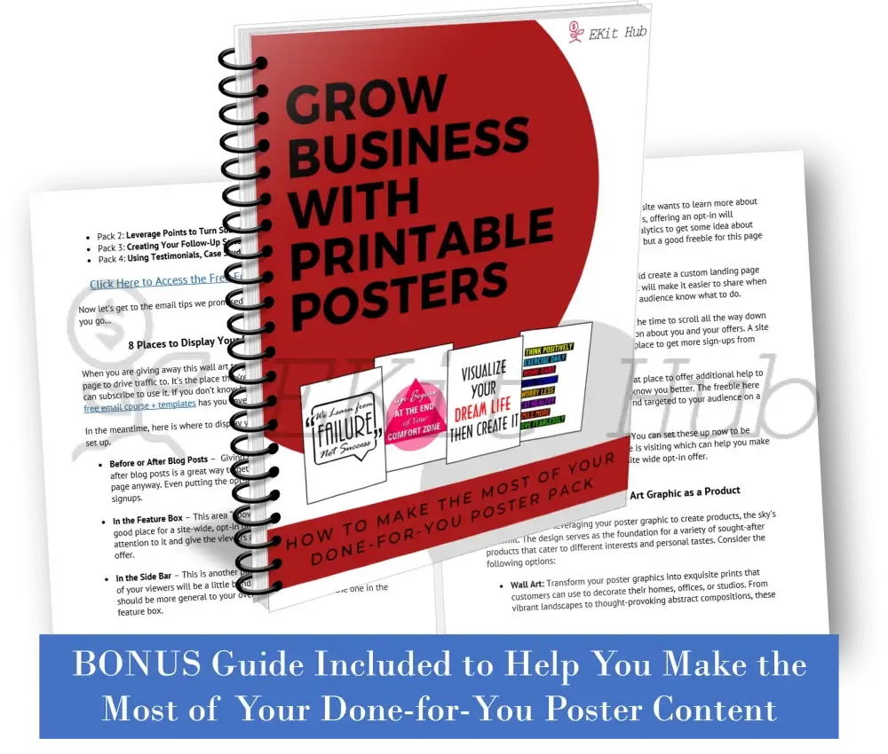 "A Good System Shortens Road to Goals" Productivity PLR Poster Graphic