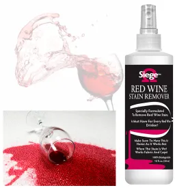 Red Wine Stain Remover 12oz Cleaner Spray Biodegradable No Bleach Clean GREAT!
