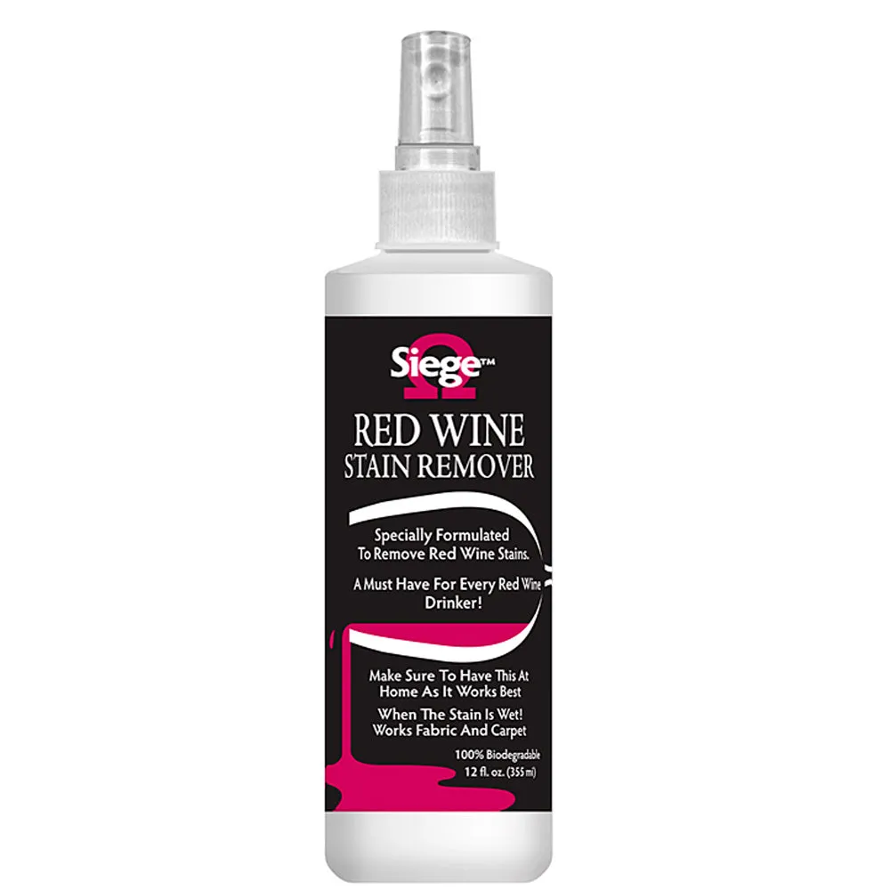 Red Wine Stain Remover 12oz Cleaner Spray Biodegradable No Bleach Clean GREAT!