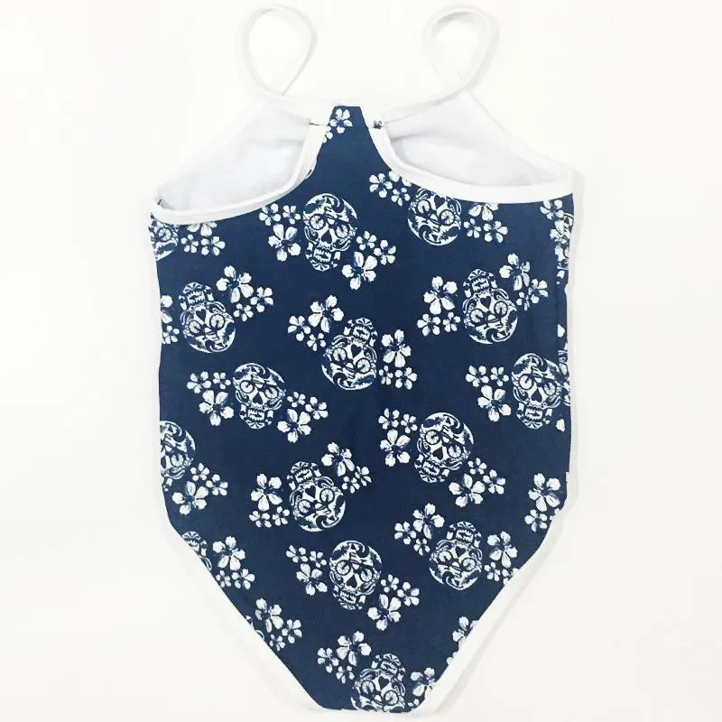 Snapper Rock 1343 One Piece Swimsuit- Sugar Skulls