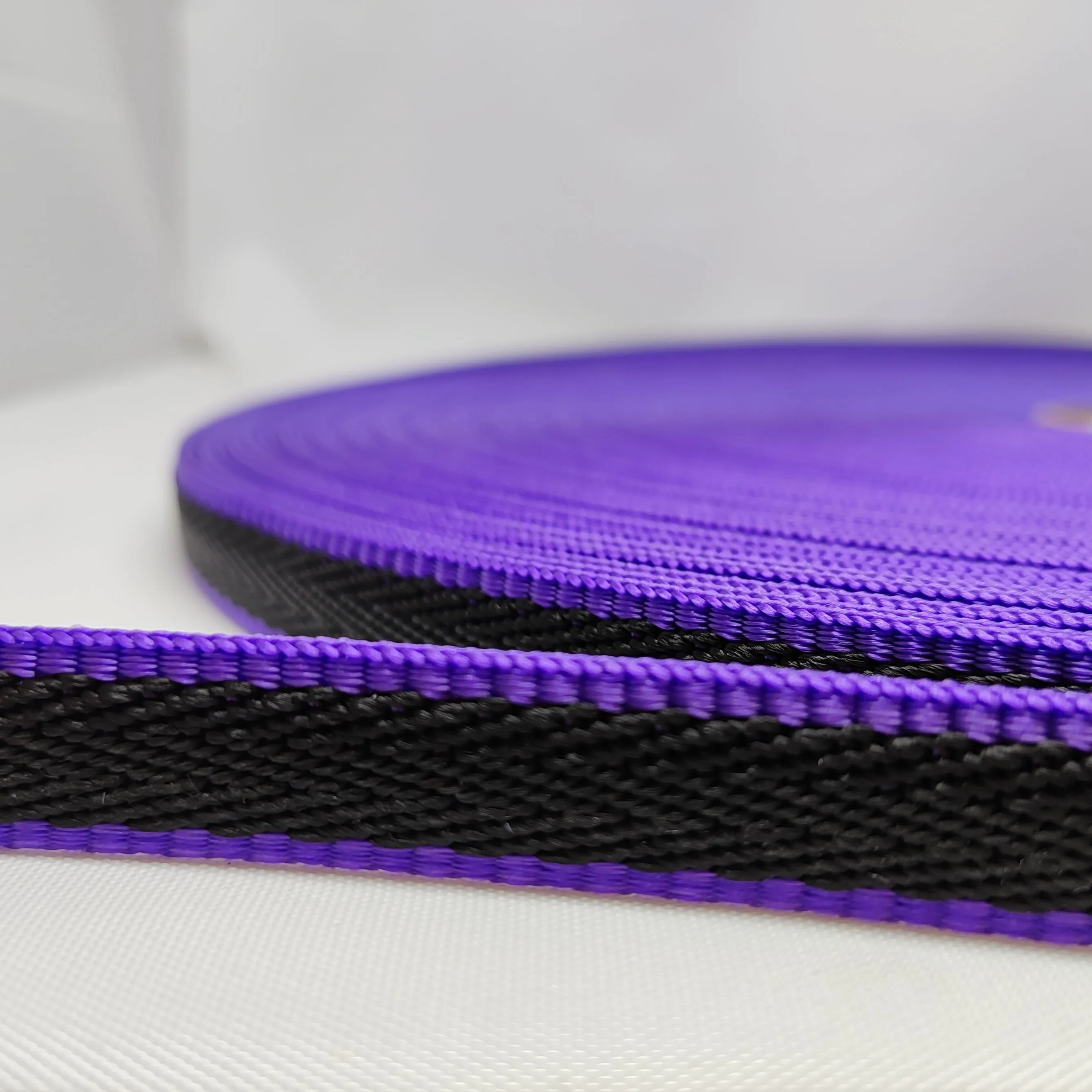 SPECIAL OFFER 50m roll- Herringbone Stripe Pattern  Webbing - 15mm