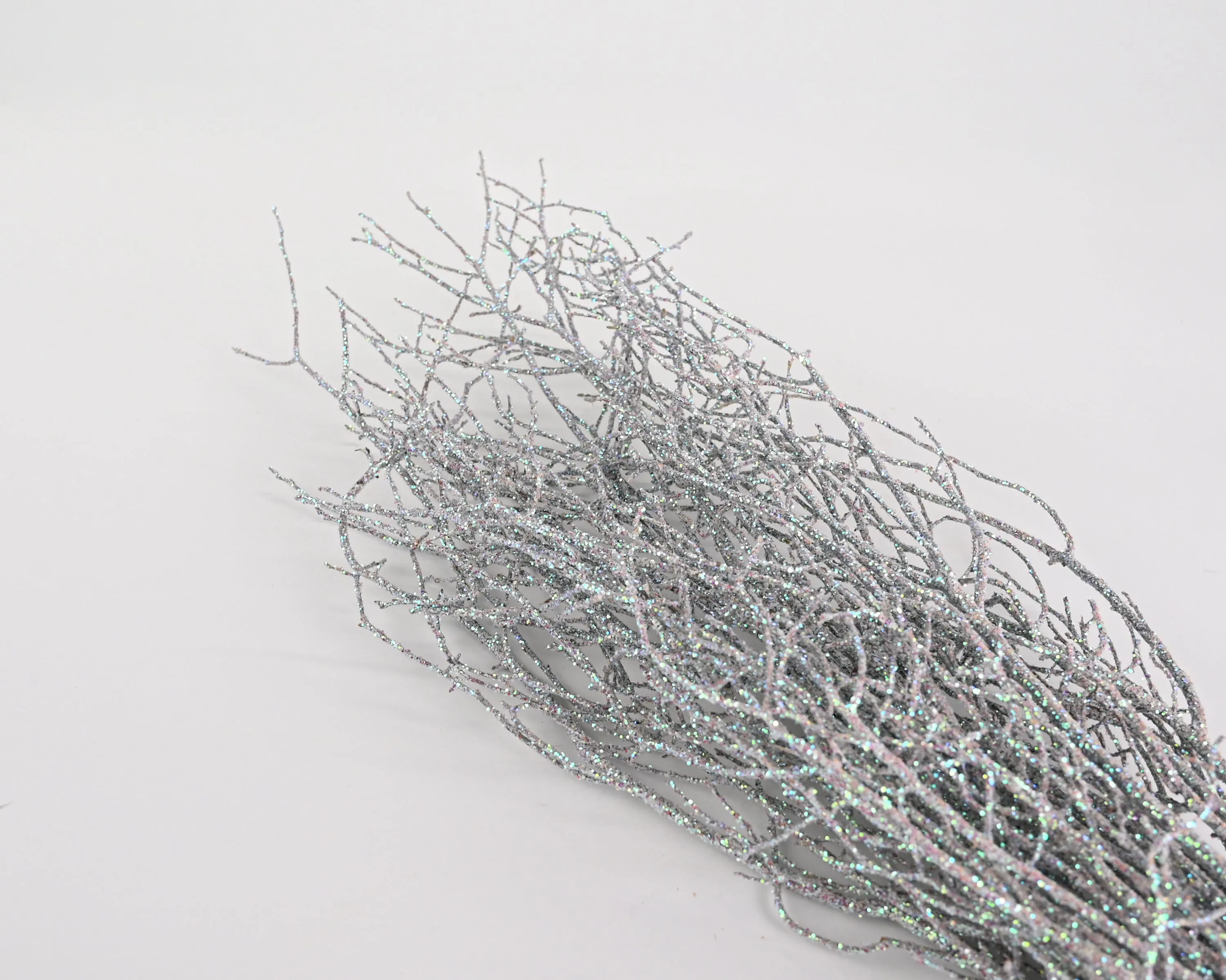 Sweet Huck Branches - White Sparkle bunch