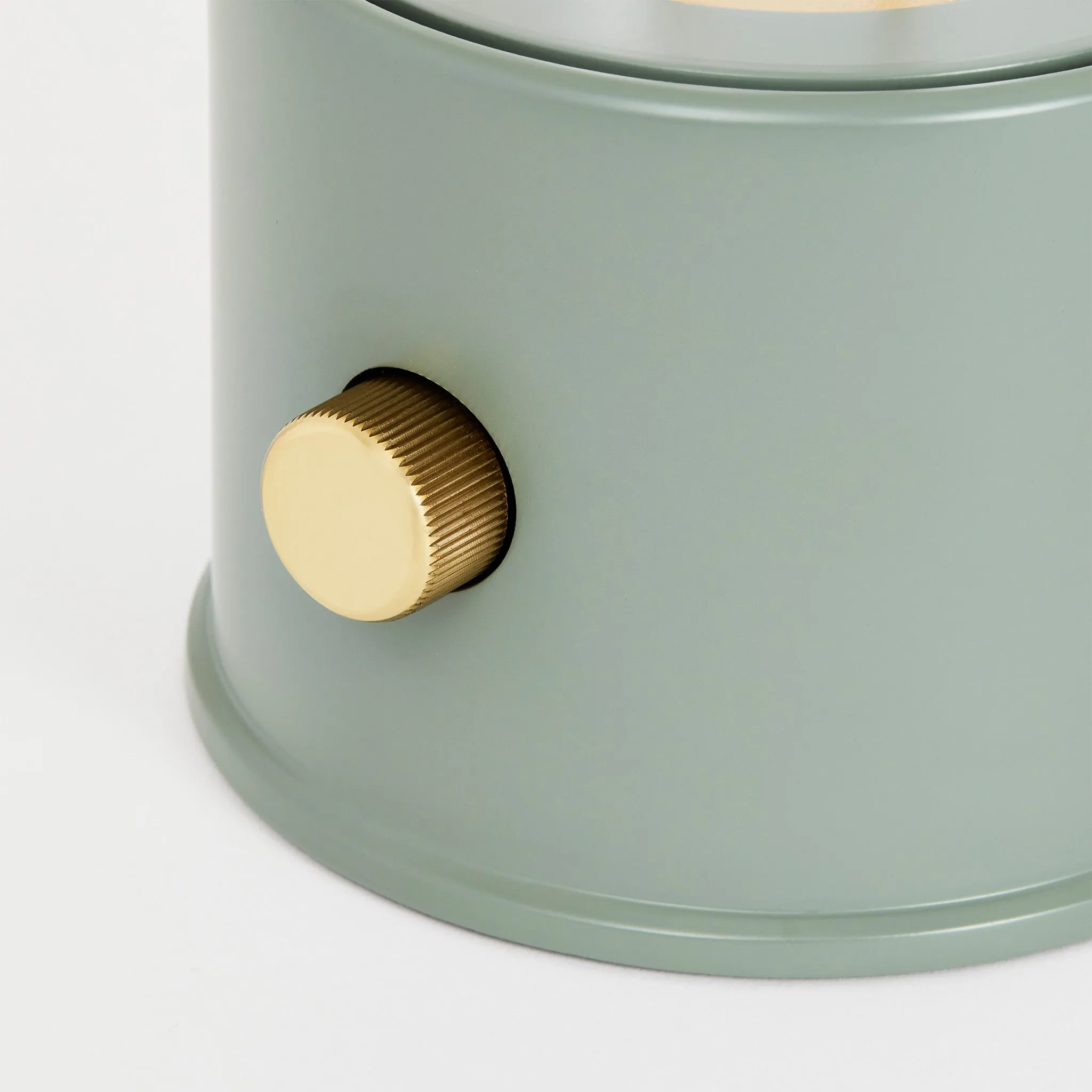 The Muse Portable Lamp in Pleasure Garden Green