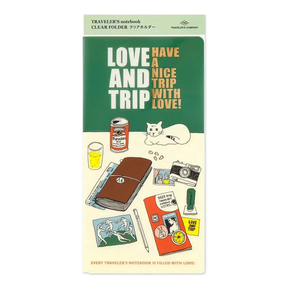 Traveler's Company 2025 - Clear Folder (Regular)
