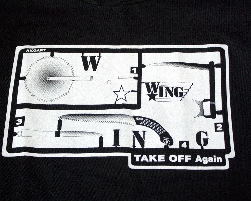 W*ING TAKEOFF AGAIN T-SHIRT MED