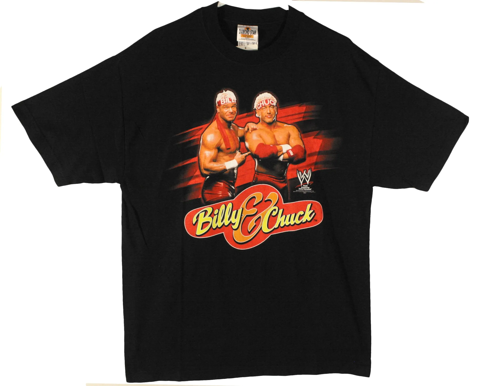 WWE BILLY & CHUCK T-SHIRT LG