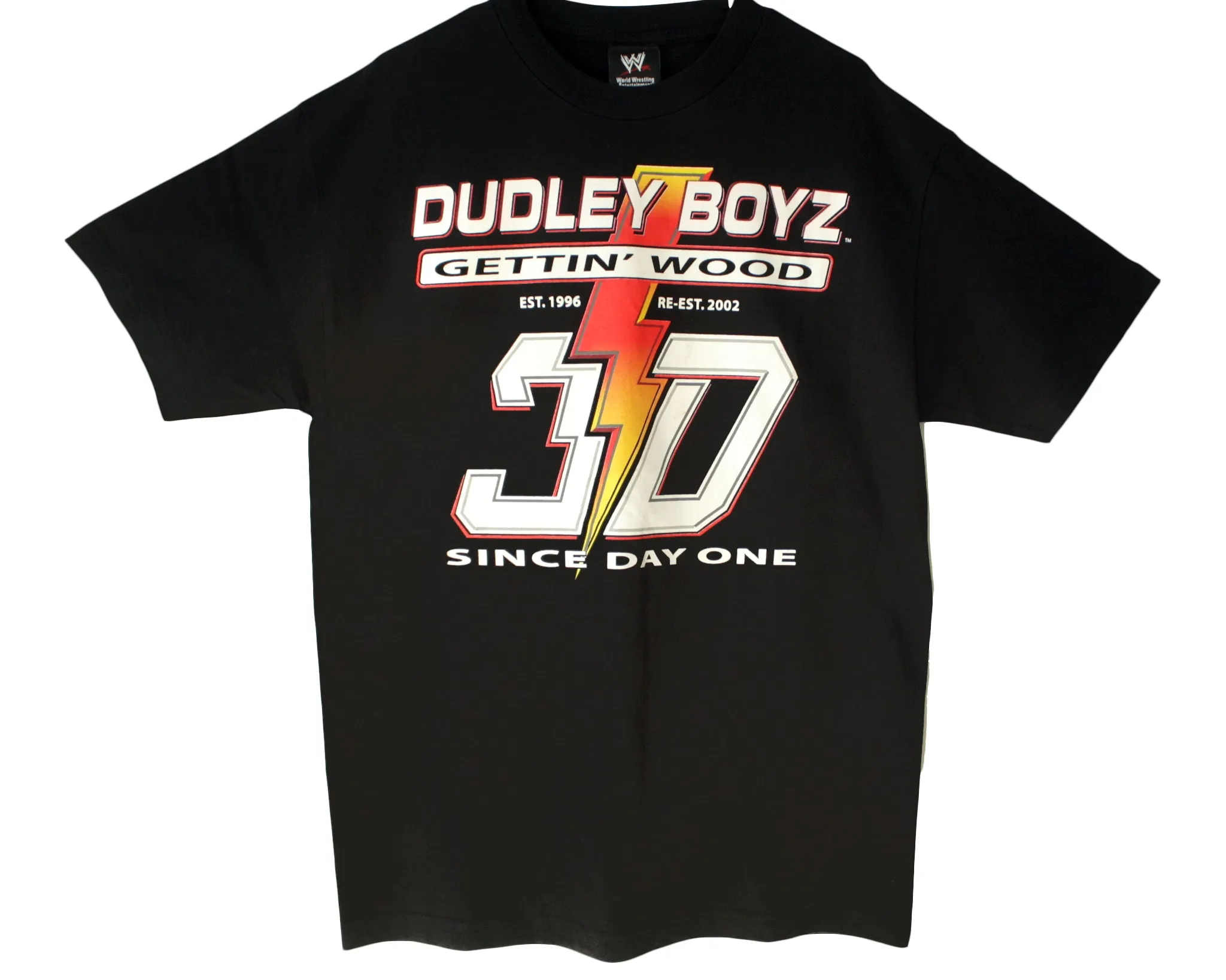 WWE DUDLEY BOYZ GETTIN WOOD T-SHIRT LG