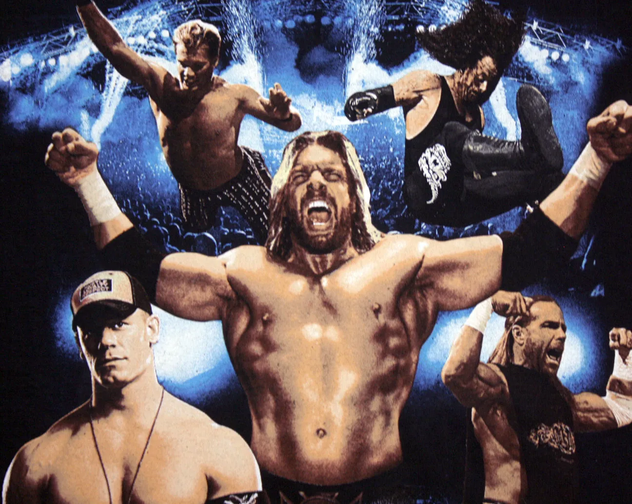 WWE RAW/SD/ECW T-SHIRT MEDIUM