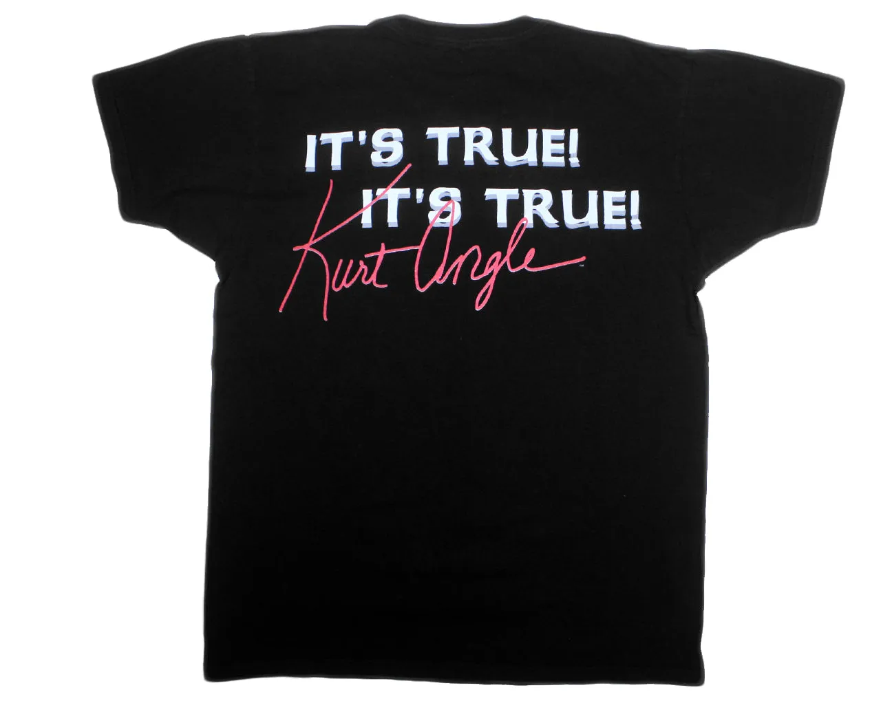 WWF KURT ANGLE 3 I'S T-SHIRT LG