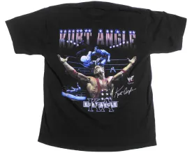 WWF KURT ANGLE IT'S TRUE SHIRT LG