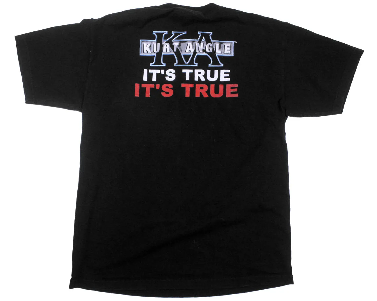 WWF KURT ANGLE IT'S TRUE SHIRT LG